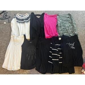 Set of Women's Tops - Various Styles and Colors